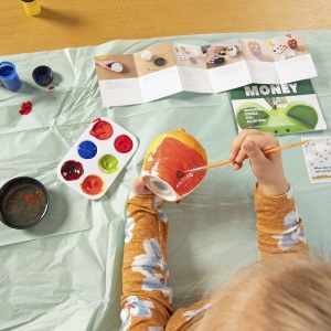 Surprise Ride - Paint an Owl Bank Activity Kit