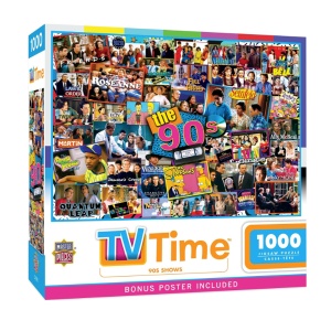 TV Time 90s Shows - 1000pc Puzzle