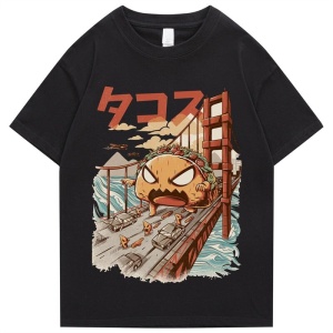 Taco Monster Bridge Attack Unisex Tee