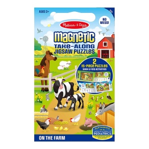 Take Along Magnetic Jigsaw Puzzles - On The Farm