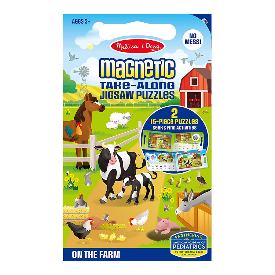 Take Along Magnetic Jigsaw Puzzles - On The Farm