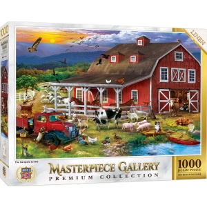 The Barnyard Crowd Jigsaw Puzzle - 1000 pc