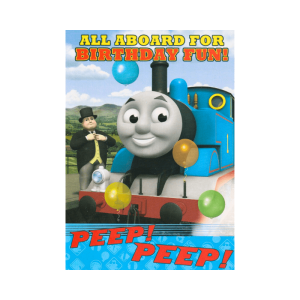 Thomas The Tank All Aboard Birthday Card