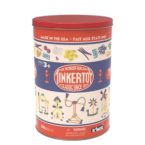 Tinkertoy Classic Building Tin - 100 pc