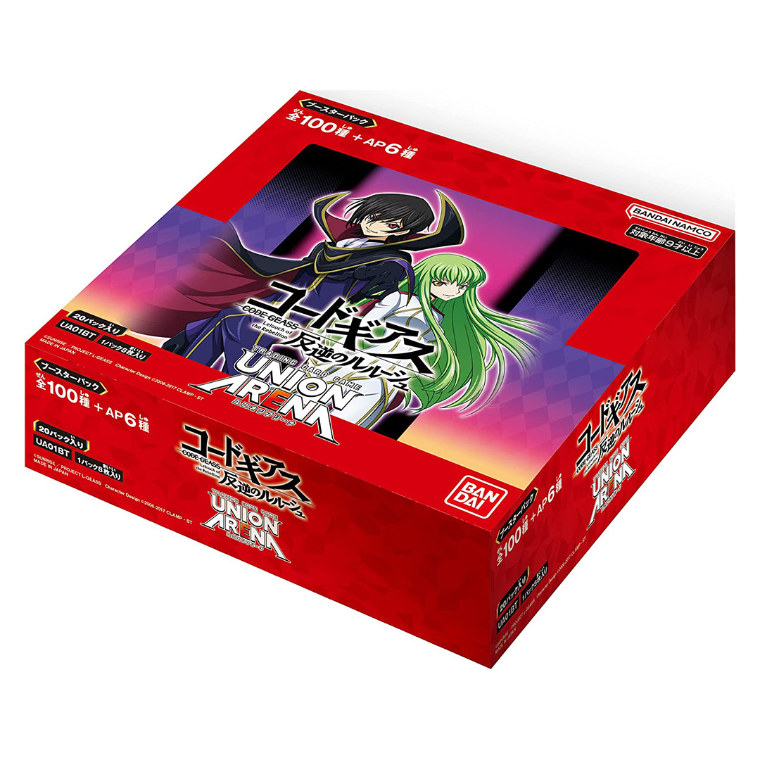 UNION ARENA Booster Pack CODE GEASS: LELOUCH OF REBELLION (20packs)