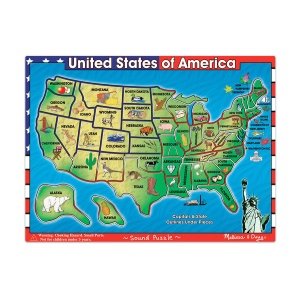 USA Map Sound Puzzle