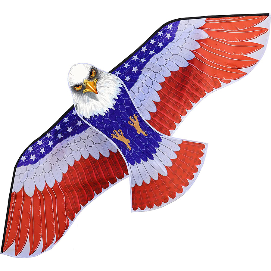 USA Patriotic Eagle Kite - 70 inch Wide