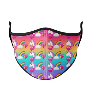 Unicorn Rainbow Face Mask