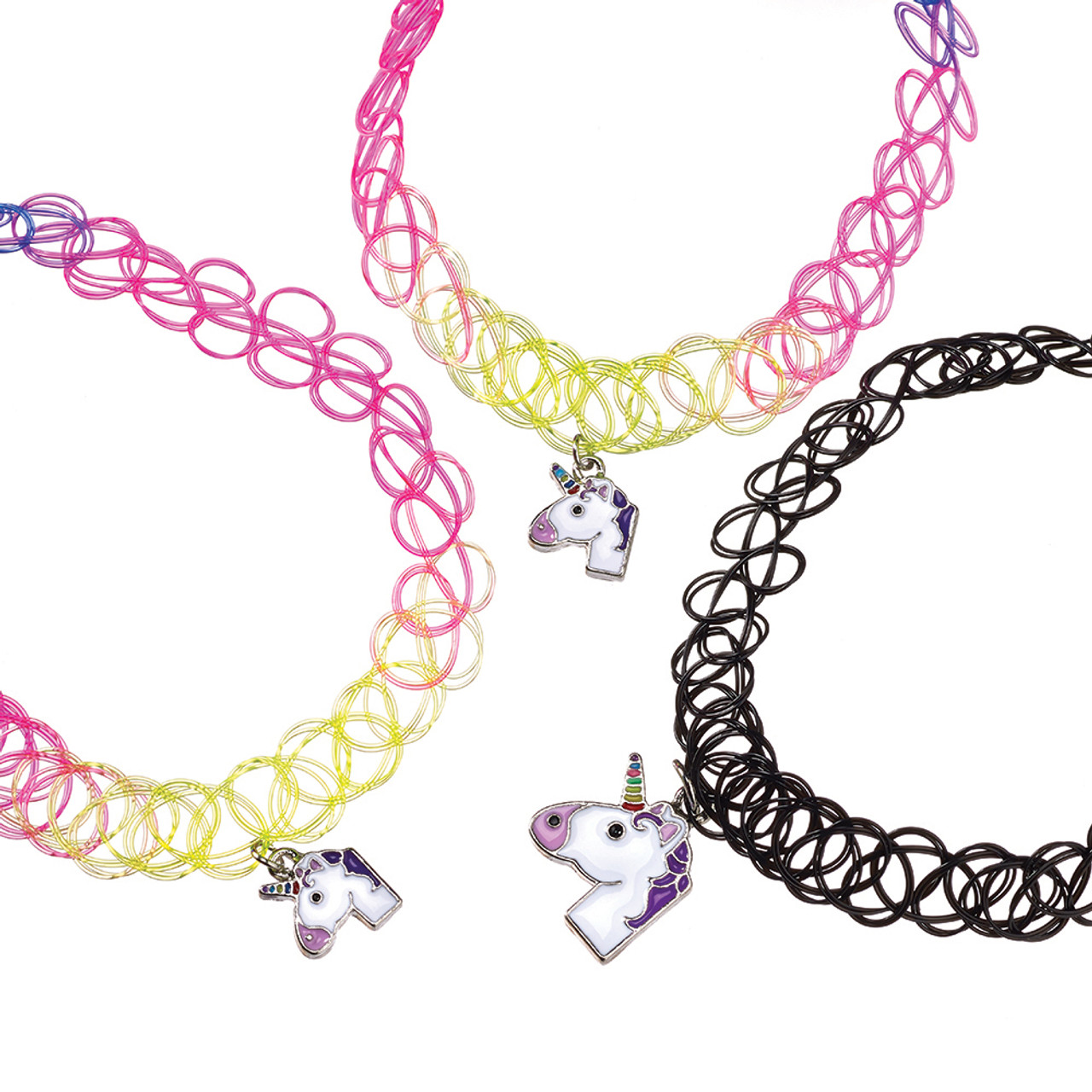 Unicorn Stretch Tattoo Chokers