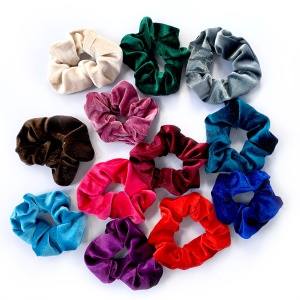 Velvety Scrunchies