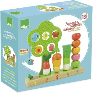 Vilac 2469 Farm I Learn Counting Vegetables