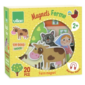 Vilac 8027 20 Farm Magnets