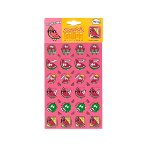 Watermelon Scratch & Sniff Sticker Sheet