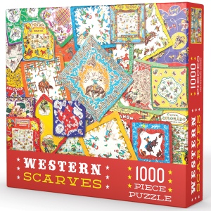 Western Scarves Puzzle 1000 pc