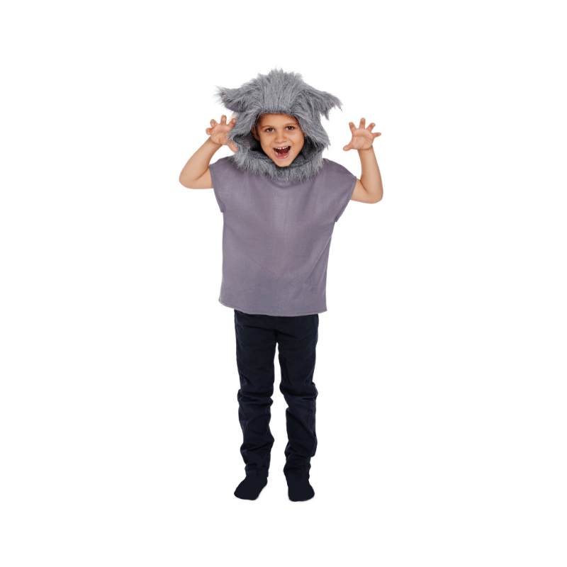 Wolf Fancy Dress Costume - Age 4-6