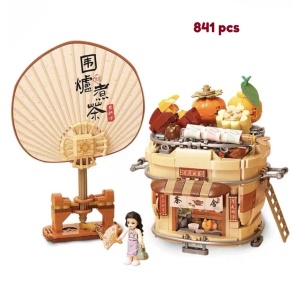 Wonders of Asia Teatime Nano Building Set