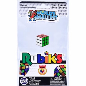 World's Smallest 50th Anniversary Rubik's Cube