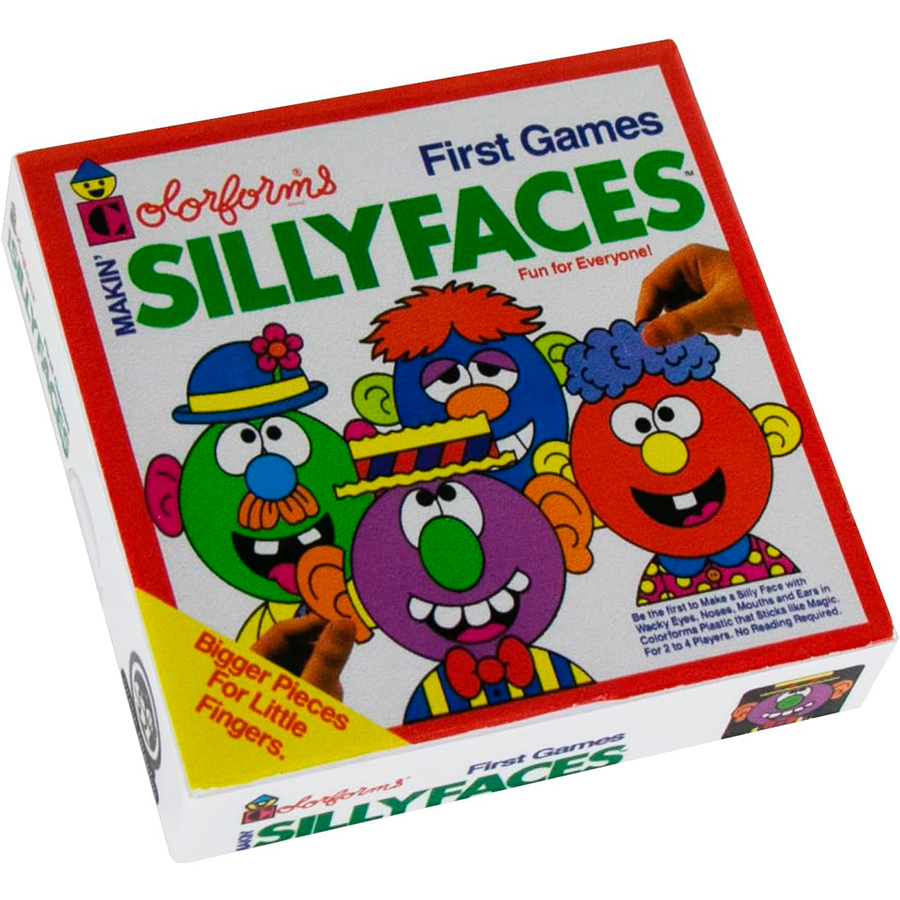 World's Smallest Colorforms Silly Faces