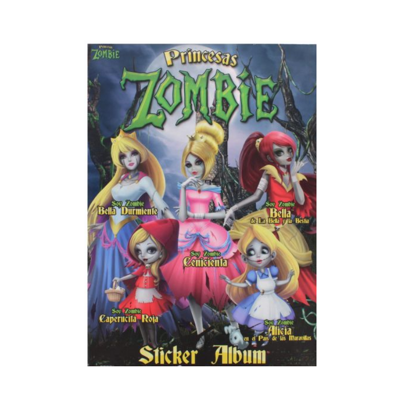 Zombie Sticker Album